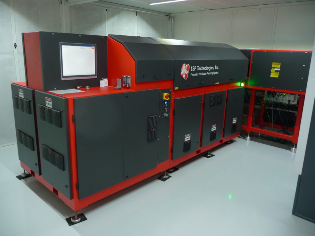 The Procudo Laser Peening System at ZAL. 