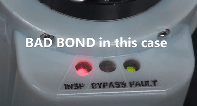 How Laser Bond Inspection Works - Red Light